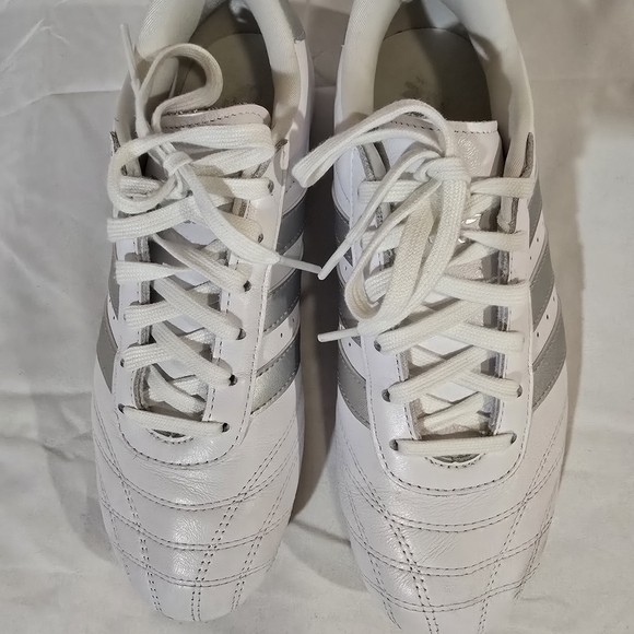 Adidas White and Silver Casual Shoes - Picture 8 of 10